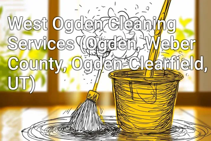 West Ogden Cleaning Services (Ogden, Weber County, Ogden-Clearfield, UT)