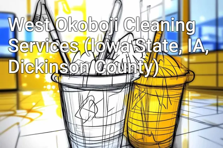 West Okoboji Cleaning Services (Iowa State, IA, Dickinson County)