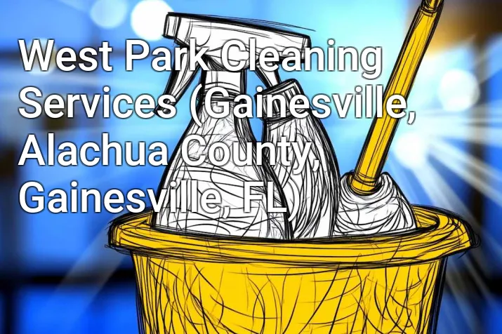 West Park Cleaning Services (Gainesville, Alachua County, Gainesville, FL)