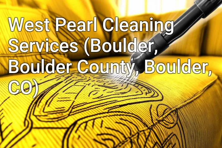 West Pearl Cleaning Services (Boulder, Boulder County, Boulder, CO)
