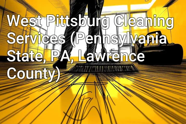 West Pittsburg Cleaning Services (Pennsylvania State, PA, Lawrence County)
