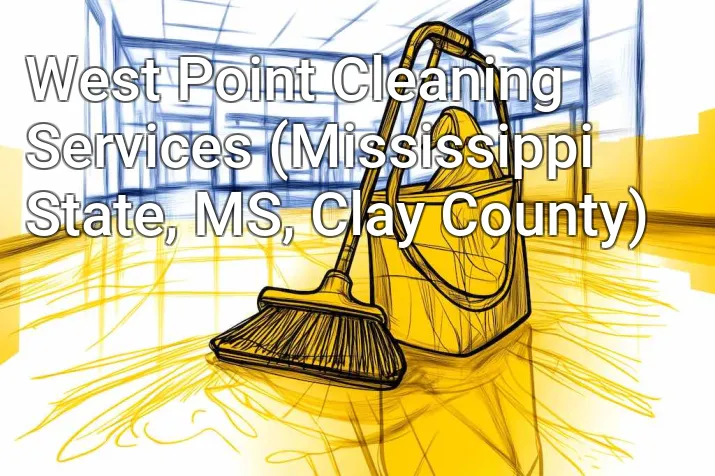 West Point Cleaning Services (Mississippi State, MS, Clay County)