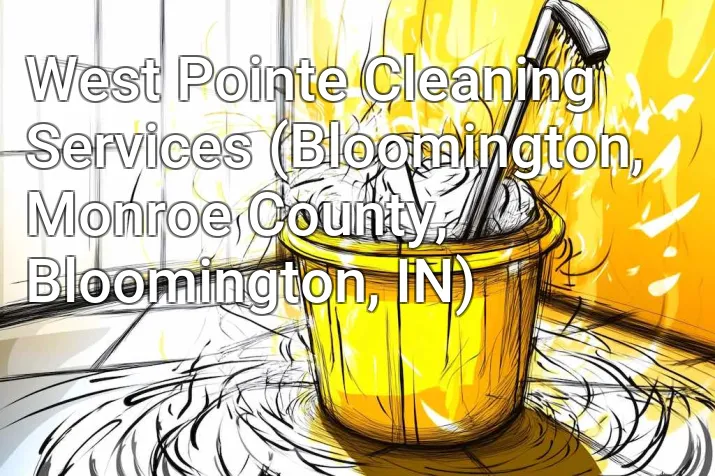 West Pointe Cleaning Services (Bloomington, Monroe County, Bloomington, IN)