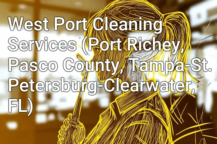 West Port Cleaning Services (Port Richey, Pasco County, Tampa-St. Petersburg-Clearwater, FL)