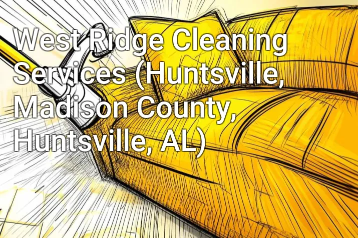 West Ridge Cleaning Services (Huntsville, Madison County, Huntsville, AL)