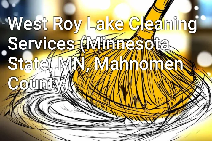 West Roy Lake Cleaning Services (Minnesota State, MN, Mahnomen County)