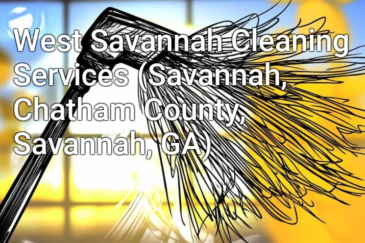 West Savannah Cleaning Services (Savannah, Chatham County, Savannah, GA)