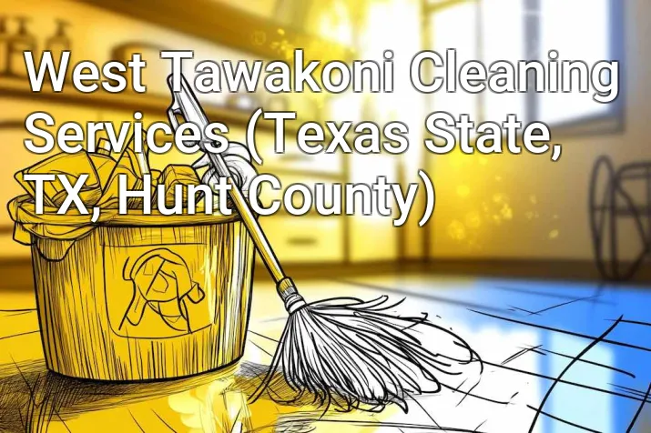 West Tawakoni Cleaning Services (Texas State, TX, Hunt County)
