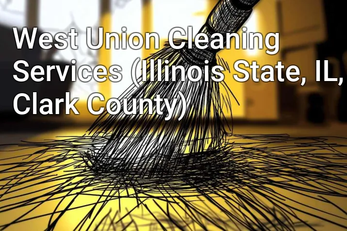 West Union Cleaning Services (Illinois State, IL, Clark County)