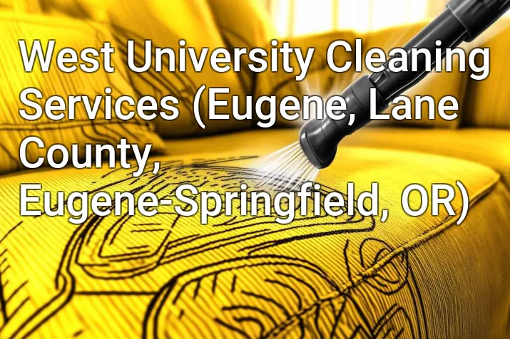 West University Cleaning Services (Eugene, Lane County, Eugene-Springfield, OR)