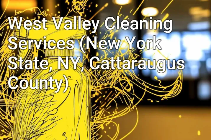 West Valley Cleaning Services (New York State, NY, Cattaraugus County)