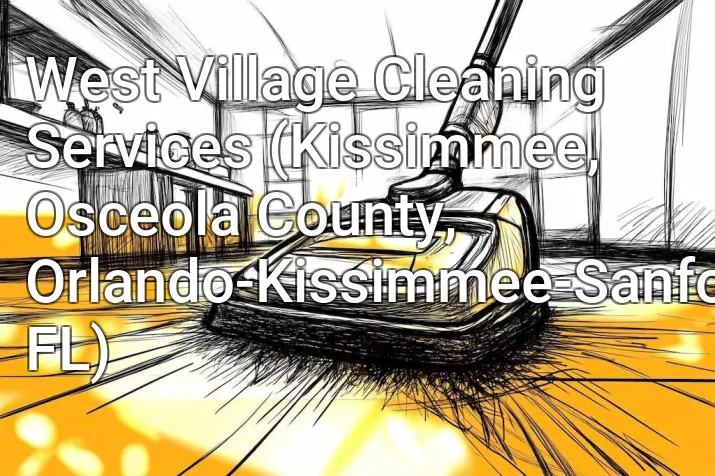 West Village Cleaning Services (Kissimmee, Osceola County, Orlando-Kissimmee-Sanford, FL)