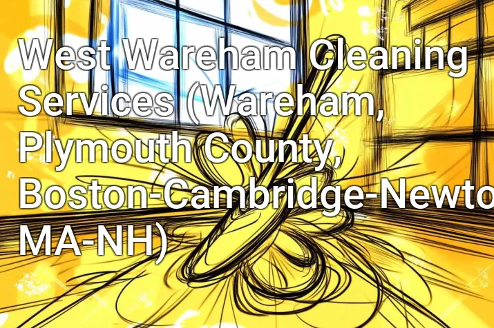 West Wareham Cleaning Services (Wareham, Plymouth County, Boston-Cambridge-Newton, MA-NH)