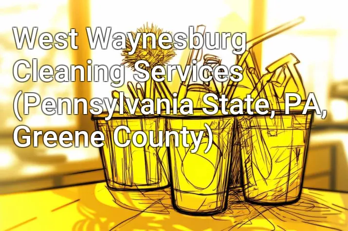 West Waynesburg Cleaning Services (Pennsylvania State, PA, Greene County)