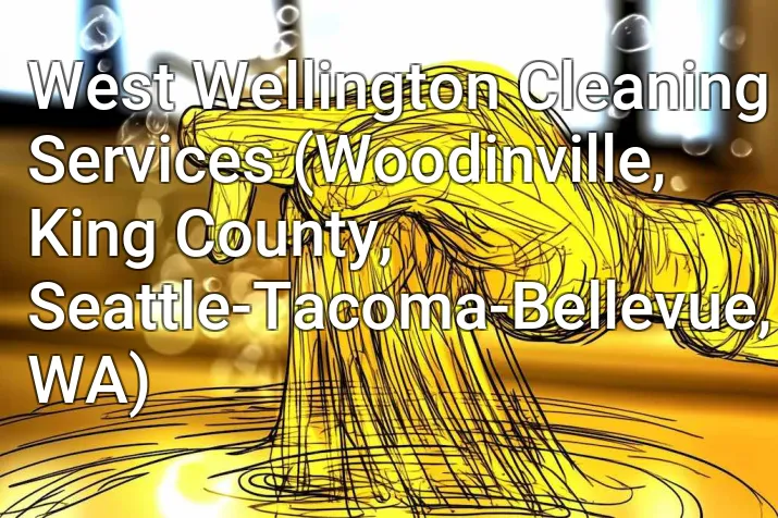 West Wellington Cleaning Services (Woodinville, King County, Seattle-Tacoma-Bellevue, WA)