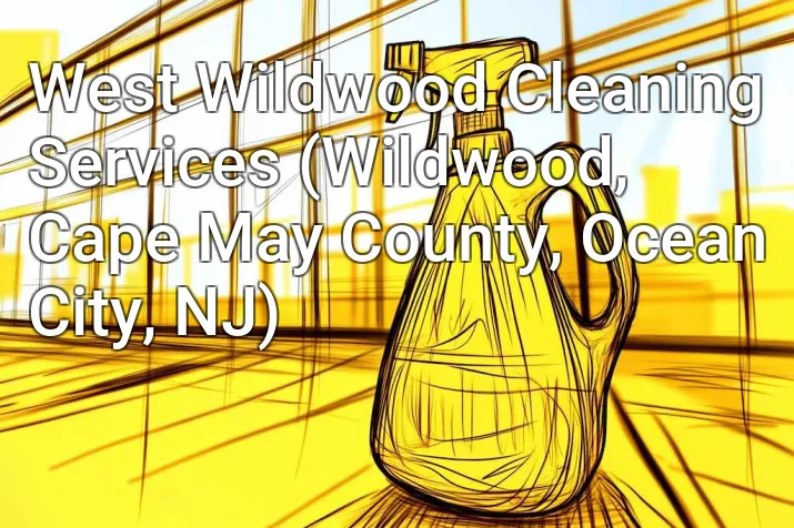 West Wildwood Cleaning Services (Wildwood, Cape May County, Ocean City, NJ)