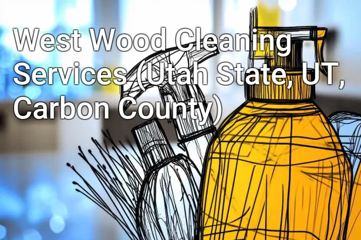 West Wood Cleaning Services (Utah State, UT, Carbon County)