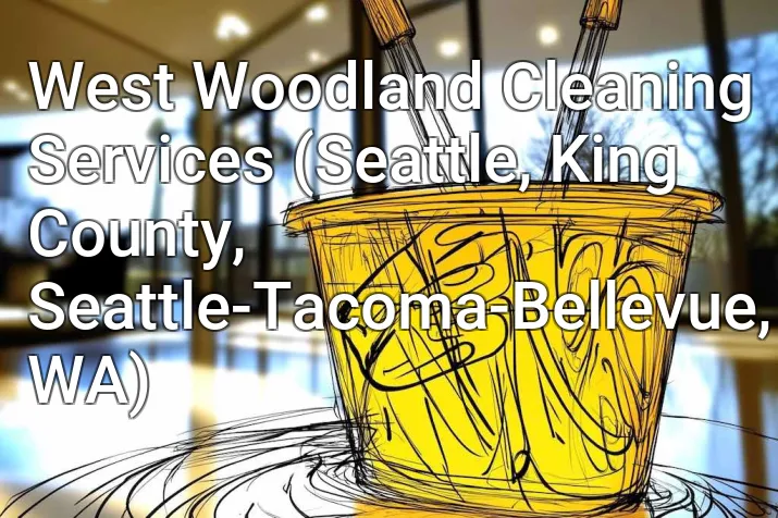 West Woodland Cleaning Services (Seattle, King County, Seattle-Tacoma-Bellevue, WA)