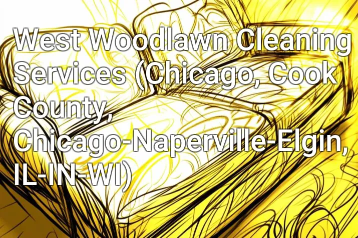 West Woodlawn Cleaning Services (Chicago, Cook County, Chicago-Naperville-Elgin, IL-IN-WI)