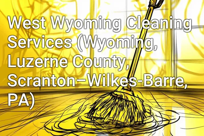 West Wyoming Cleaning Services (Wyoming, Luzerne County, Scranton–Wilkes-Barre, PA)