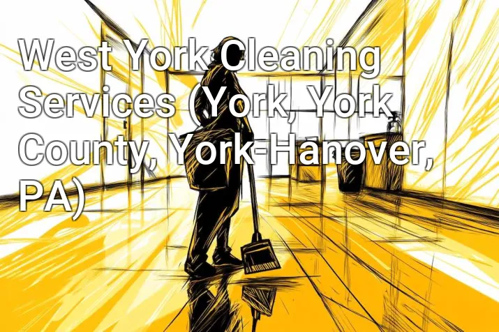 West York Cleaning Services (York, York County, York-Hanover, PA)