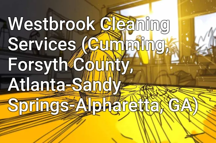Westbrook Cleaning Services (Cumming, Forsyth County, Atlanta-Sandy Springs-Alpharetta, GA)