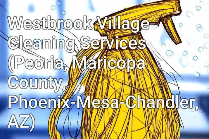 Westbrook Village Cleaning Services (Peoria, Maricopa County, Phoenix-Mesa-Chandler, AZ)