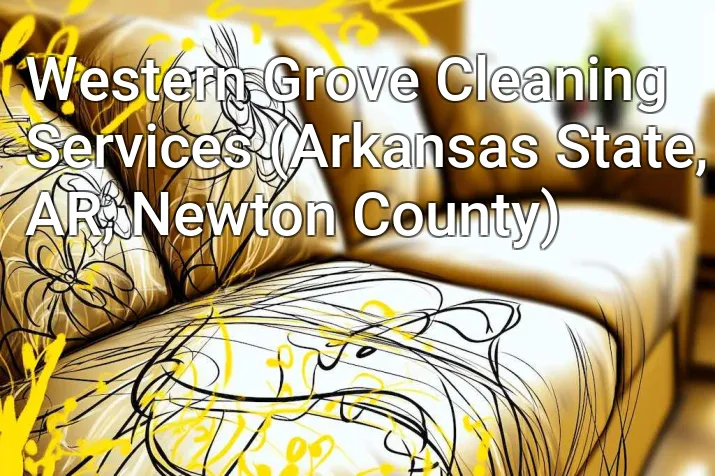 Western Grove Cleaning Services (Arkansas State, AR, Newton County)
