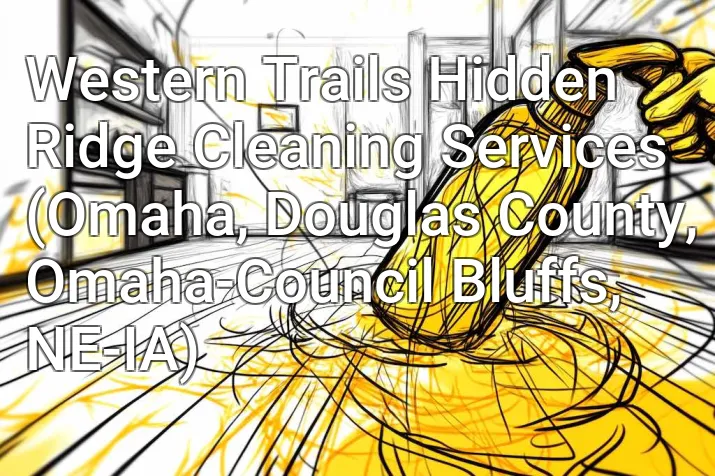 Western Trails Hidden Ridge Cleaning Services (Omaha, Douglas County, Omaha-Council Bluffs, NE-IA)