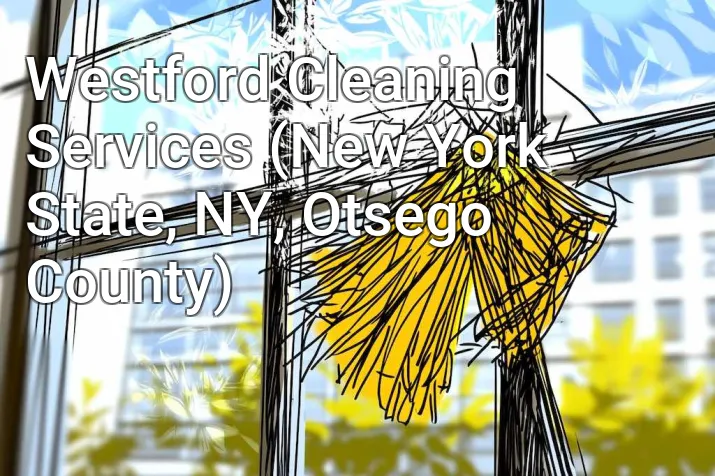 Westford Cleaning Services (New York State, NY, Otsego County)