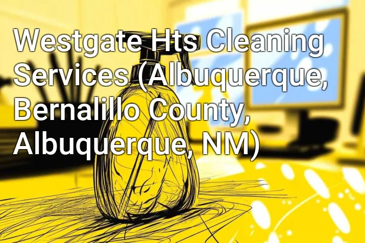 Westgate Hts Cleaning Services (Albuquerque, Bernalillo County, Albuquerque, NM)