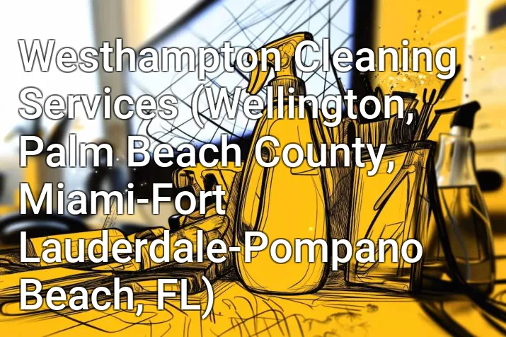 Westhampton Cleaning Services (Wellington, Palm Beach County, Miami-Fort Lauderdale-Pompano Beach, FL)