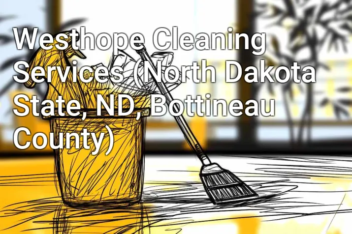 Westhope Cleaning Services (North Dakota State, ND, Bottineau County)
