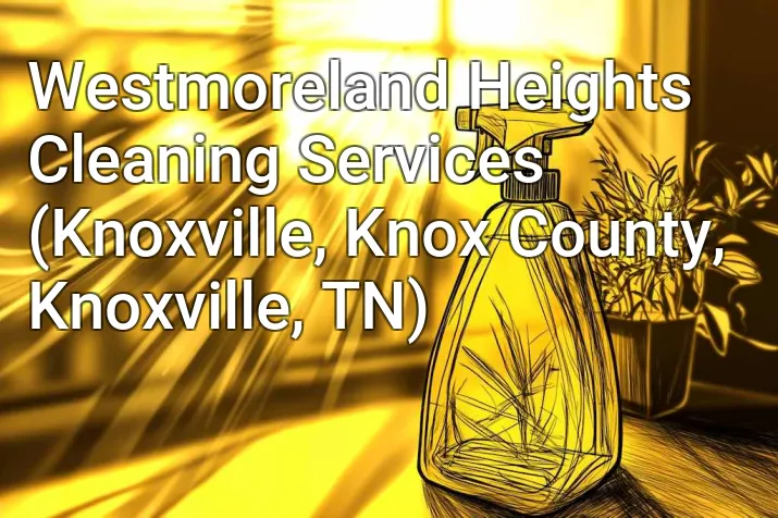 Westmoreland Heights Cleaning Services (Knoxville, Knox County, Knoxville, TN)