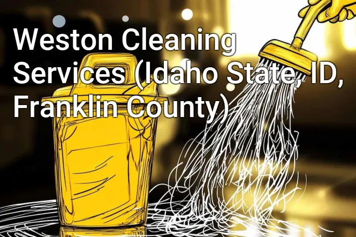 Weston Cleaning Services (Idaho State, ID, Franklin County)