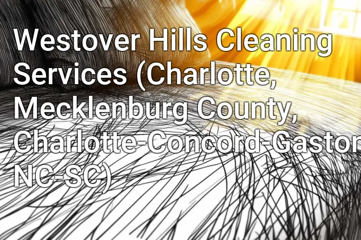 Westover Hills Cleaning Services (Charlotte, Mecklenburg County, Charlotte-Concord-Gastonia, NC-SC)