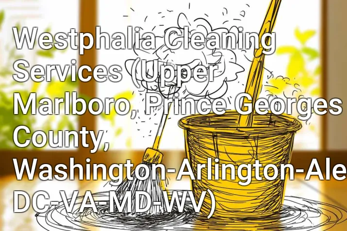 Westphalia Cleaning Services (Upper Marlboro, Prince Georges County, Washington-Arlington-Alexandria, DC-VA-MD-WV)