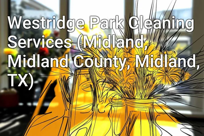 Westridge Park Cleaning Services (Midland, Midland County, Midland, TX)