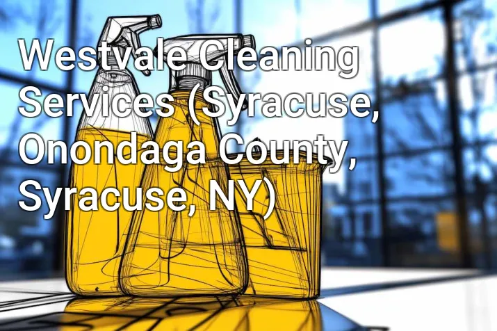Westvale Cleaning Services (Syracuse, Onondaga County, Syracuse, NY)