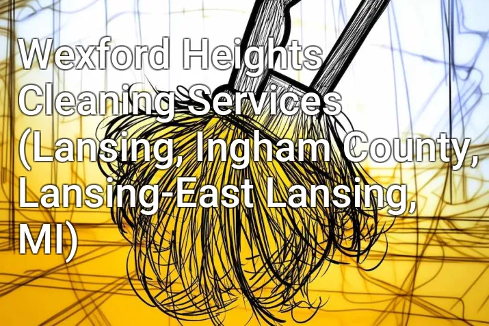 Wexford Heights Cleaning Services (Lansing, Ingham County, Lansing-East Lansing, MI)