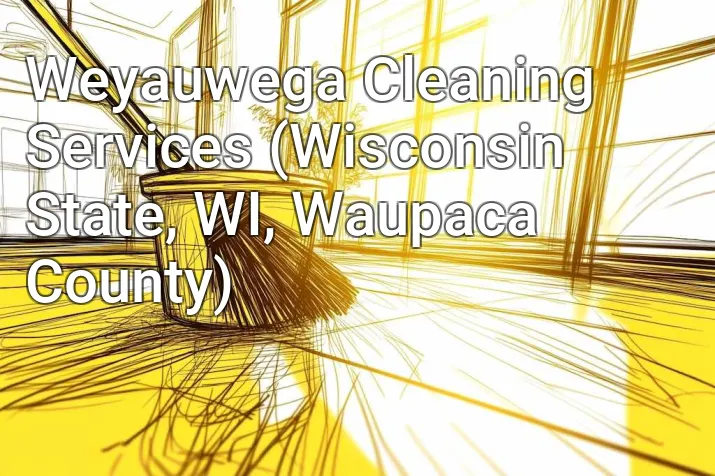 Weyauwega Cleaning Services (Wisconsin State, WI, Waupaca County)