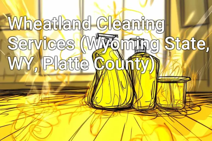 Wheatland Cleaning Services (Wyoming State, WY, Platte County)