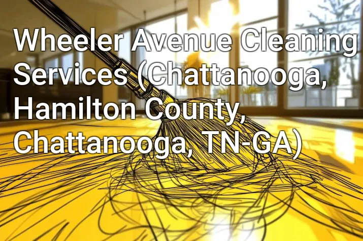 Wheeler Avenue Cleaning Services (Chattanooga, Hamilton County, Chattanooga, TN-GA)