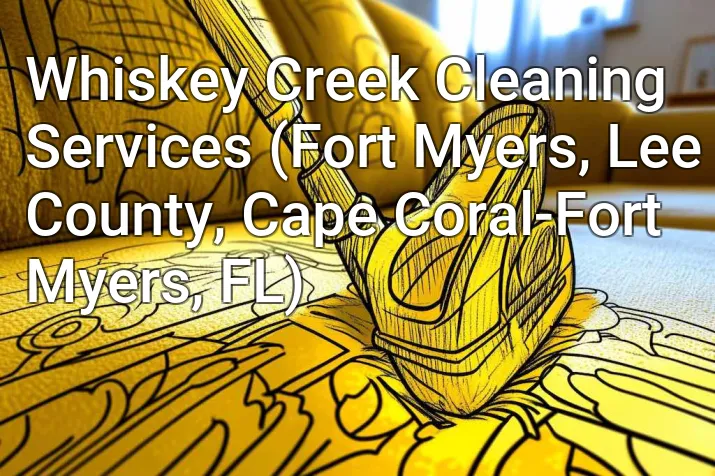 Whiskey Creek Cleaning Services (Fort Myers, Lee County, Cape Coral-Fort Myers, FL)