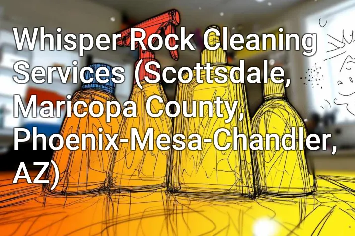 Whisper Rock Cleaning Services (Scottsdale, Maricopa County, Phoenix-Mesa-Chandler, AZ)