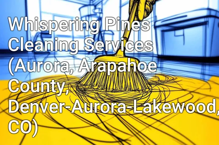 Whispering Pines Cleaning Services (Aurora, Arapahoe County, Denver-Aurora-Lakewood, CO)