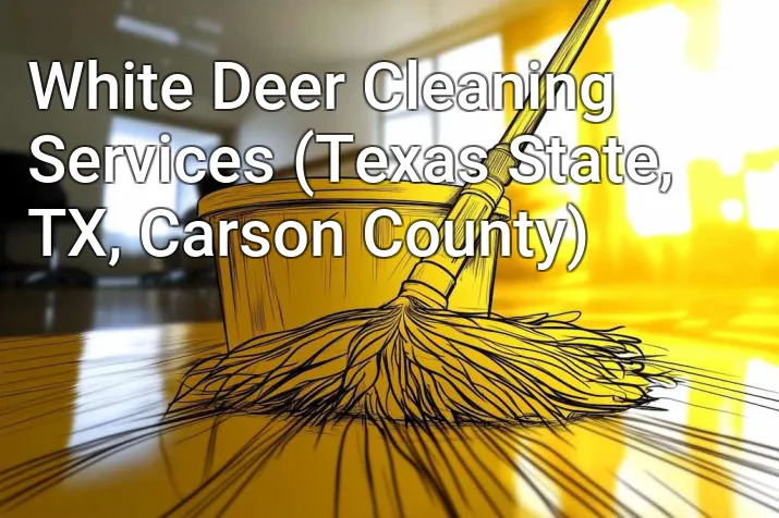 White Deer Cleaning Services (Texas State, TX, Carson County)