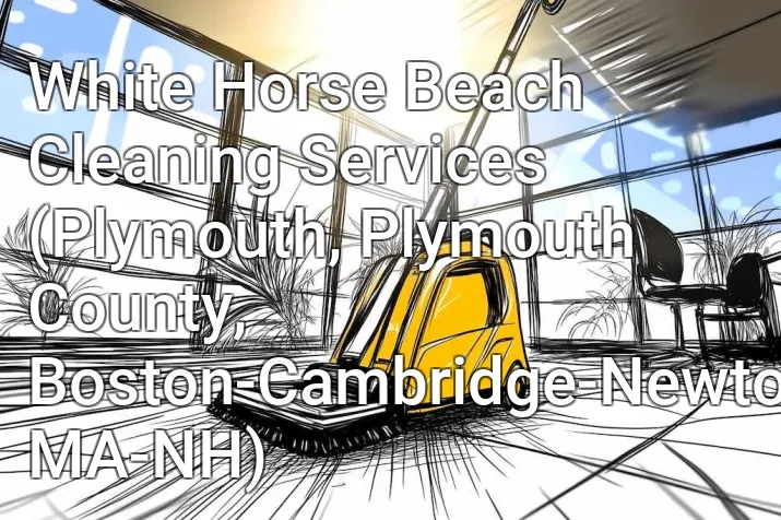 White Horse Beach Cleaning Services (Plymouth, Plymouth County, Boston-Cambridge-Newton, MA-NH)
