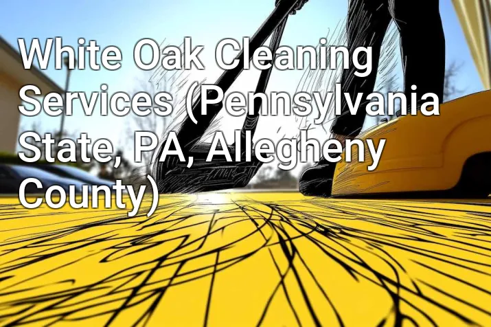 White Oak Cleaning Services (Pennsylvania State, PA, Allegheny County)