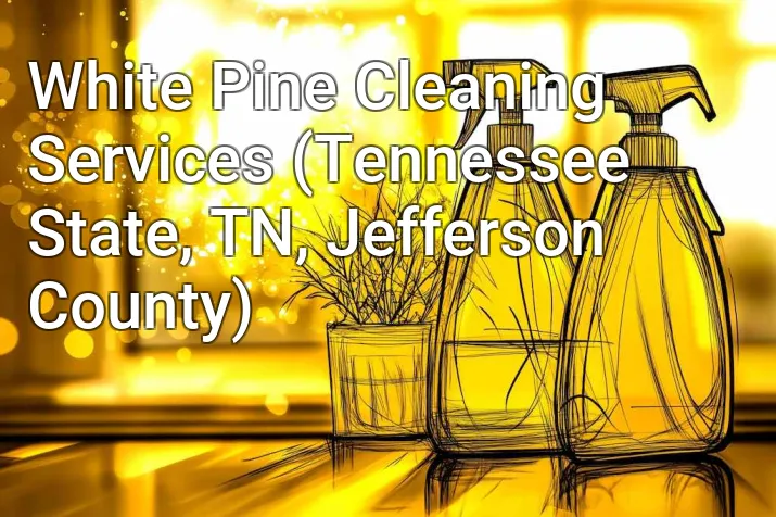 White Pine Cleaning Services (Tennessee State, TN, Jefferson County)